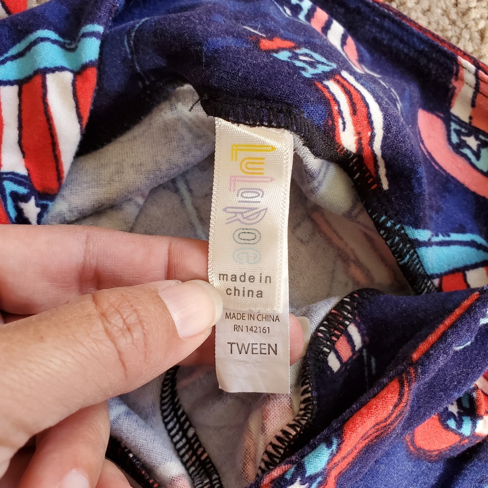 *Donated* Lularoe Tween Leggings - Picture 3 of 3